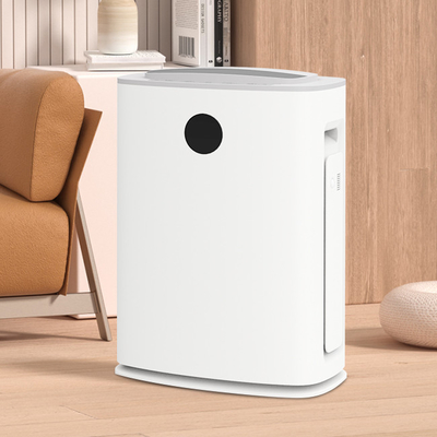 comprar Tanque de agua 5.5L deshumidificador rotativo interior blanco con purificador de aire prefiltrado Fabricación en línea