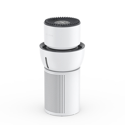 Purificador de aire compacto y humidificador para alergias tipo HEPA 3 en 1