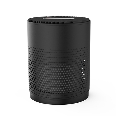 Purificador de aire negro Eliminador de olores Hepa 14 Filtración de carbón activado