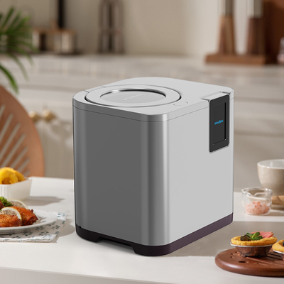 Solución de cocina Compostaje eléctrico de residuos alimentarios con un cubo de 4.5L